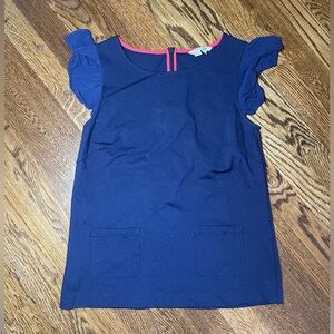 Boden girls flutter sleeve dress